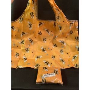 Bee Print Reusable Shopping Totes